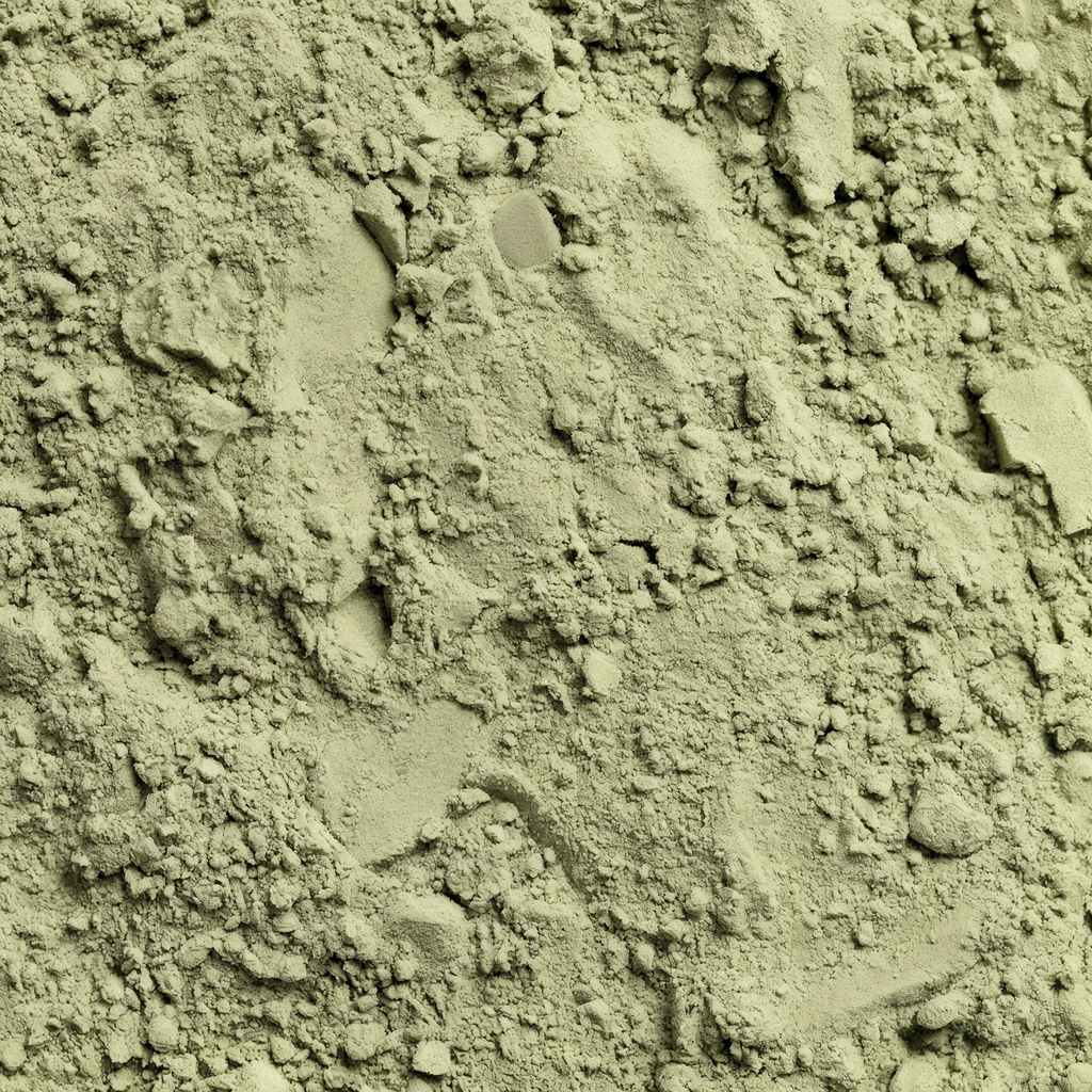 Scoop with a mound of SkinGreens Superfood powder