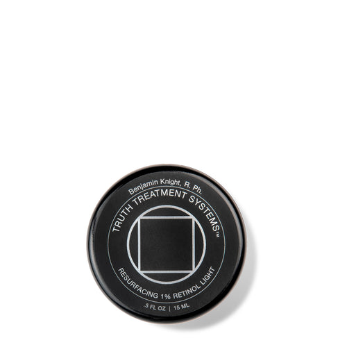 Resurfacing 1% Retinol Light bottle, front view